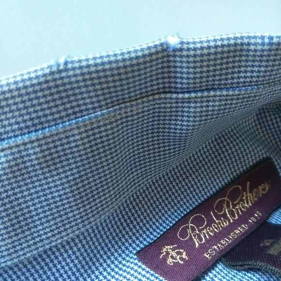 Brooks Brothers Blue Button Down Shirt - Picture 7 of 8
